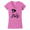 Softstyle ® Women's Fit V Neck T Shirt Thumbnail