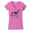 Softstyle ® Women's Fit V Neck T Shirt Thumbnail