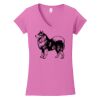 Softstyle ® Women's Fit V Neck T Shirt Thumbnail