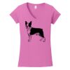 Softstyle ® Women's Fit V Neck T Shirt Thumbnail