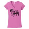 Softstyle ® Women's Fit V Neck T Shirt Thumbnail