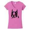 Softstyle ® Women's Fit V Neck T Shirt Thumbnail