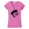 Softstyle ® Women's Fit V Neck T Shirt Thumbnail