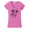 Softstyle ® Women's Fit V Neck T Shirt Thumbnail