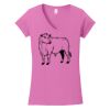Softstyle ® Women's Fit V Neck T Shirt Thumbnail