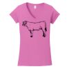 Softstyle ® Women's Fit V Neck T Shirt Thumbnail