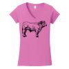 Softstyle ® Women's Fit V Neck T Shirt Thumbnail