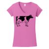 Softstyle ® Women's Fit V Neck T Shirt Thumbnail