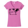 Softstyle ® Women's Fit V Neck T Shirt Thumbnail