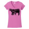 Softstyle ® Women's Fit V Neck T Shirt Thumbnail