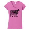 Softstyle ® Women's Fit V Neck T Shirt Thumbnail