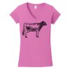 Softstyle ® Women's Fit V Neck T Shirt Thumbnail
