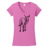 Softstyle ® Women's Fit V Neck T Shirt Thumbnail