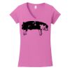 Softstyle ® Women's Fit V Neck T Shirt Thumbnail