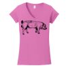 Softstyle ® Women's Fit V Neck T Shirt Thumbnail