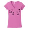 Softstyle ® Women's Fit V Neck T Shirt Thumbnail