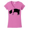 Softstyle ® Women's Fit V Neck T Shirt Thumbnail