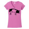 Softstyle ® Women's Fit V Neck T Shirt Thumbnail