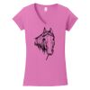 Softstyle ® Women's Fit V Neck T Shirt Thumbnail