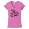 Softstyle ® Women's Fit V Neck T Shirt Thumbnail