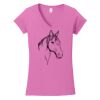 Softstyle ® Women's Fit V Neck T Shirt Thumbnail