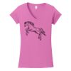 Softstyle ® Women's Fit V Neck T Shirt Thumbnail
