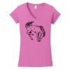 Softstyle ® Women's Fit V Neck T Shirt Thumbnail
