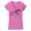 Softstyle ® Women's Fit V Neck T Shirt Thumbnail