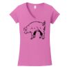 Softstyle ® Women's Fit V Neck T Shirt Thumbnail