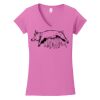 Softstyle ® Women's Fit V Neck T Shirt Thumbnail