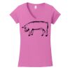 Softstyle ® Women's Fit V Neck T Shirt Thumbnail
