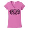 Softstyle ® Women's Fit V Neck T Shirt Thumbnail