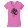 Softstyle ® Women's Fit V Neck T Shirt Thumbnail