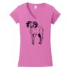 Softstyle ® Women's Fit V Neck T Shirt Thumbnail