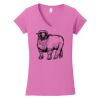 Softstyle ® Women's Fit V Neck T Shirt Thumbnail