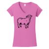 Softstyle ® Women's Fit V Neck T Shirt Thumbnail