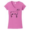 Softstyle ® Women's Fit V Neck T Shirt Thumbnail