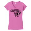 Softstyle ® Women's Fit V Neck T Shirt Thumbnail
