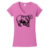 Softstyle ® Women's Fit V Neck T Shirt Thumbnail
