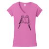 Softstyle ® Women's Fit V Neck T Shirt Thumbnail