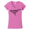 Softstyle ® Women's Fit V Neck T Shirt Thumbnail