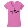 Softstyle ® Women's Fit V Neck T Shirt Thumbnail