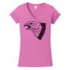 Softstyle ® Women's Fit V Neck T Shirt Thumbnail