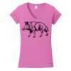 Softstyle ® Women's Fit V Neck T Shirt Thumbnail