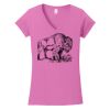 Softstyle ® Women's Fit V Neck T Shirt Thumbnail