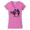 Softstyle ® Women's Fit V Neck T Shirt Thumbnail
