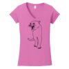 Softstyle ® Women's Fit V Neck T Shirt Thumbnail