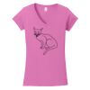 Softstyle ® Women's Fit V Neck T Shirt Thumbnail