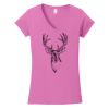 Softstyle ® Women's Fit V Neck T Shirt Thumbnail