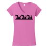 Softstyle ® Women's Fit V Neck T Shirt Thumbnail